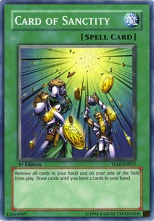 Yu-Gi-Oh! TLM Card of Sanctity (V.1 - Super Rare)