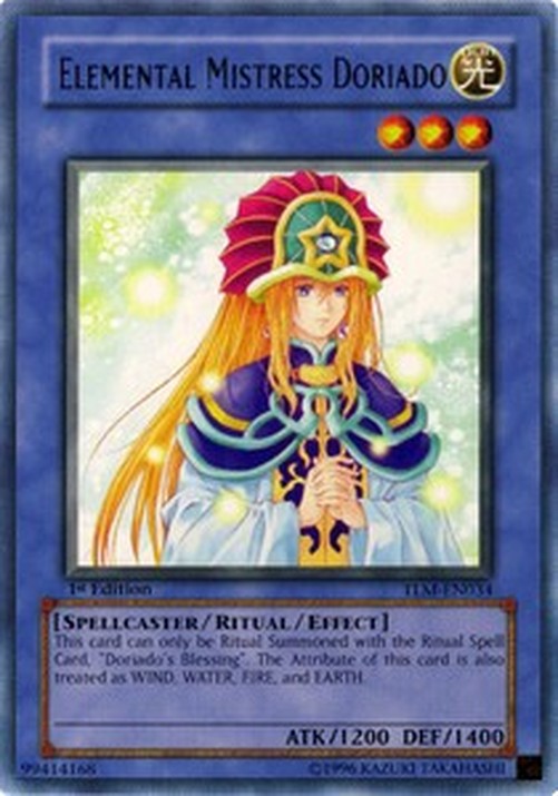 Yu-Gi-Oh! TLM Elemental Mistress Doriado (V.1 - Rare)