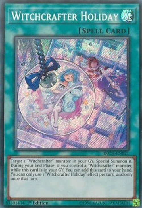 Yu-Gi-Oh! INCH Witchcrafter Holiday