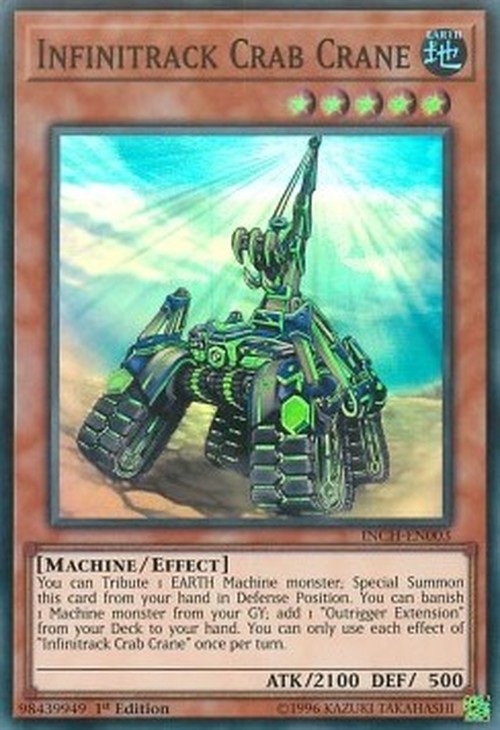 Yu-Gi-Oh! INCH Infinitrack Crab Crane