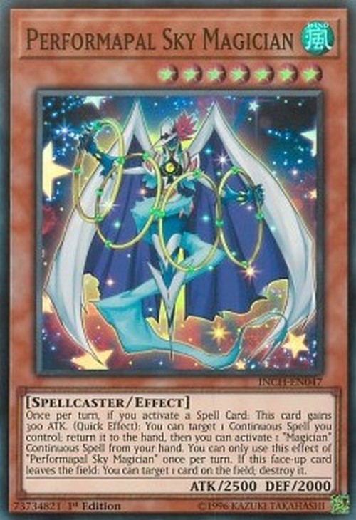 Yu-Gi-Oh! INCH Performapal Sky Magician
