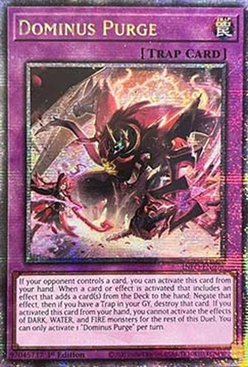 Yu-Gi-Oh! INFO Dominus Purge (V.2 - Quarter Century Secret Rare)