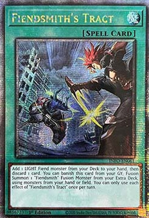 Yu-Gi-Oh! INFO Fiendsmith's Tract (V.2 - Quarter Century Secret Rare)