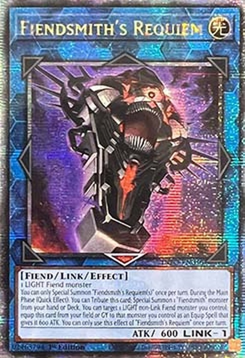 Yu-Gi-Oh! INFO Fiendsmith's Requiem (V.2 - Quarter Century Secret Rare)