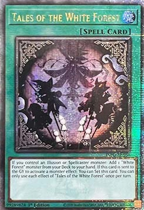 Yu-Gi-Oh! INFO Tales of the White Forest (V.2 - Quarter Century Secret Rare