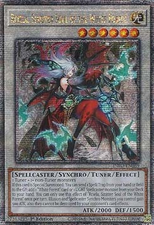 Yu-Gi-Oh! INFO Rciela, Sinister Soul of the White Forest (V.2 - Quarter Cen