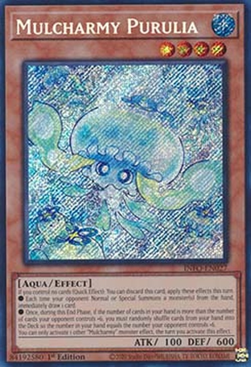 Yu-Gi-Oh! INFO Mulcharmy Purulia (V.1 - Secret Rare)