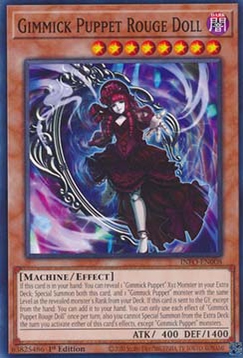 Yu-Gi-Oh! INFO Gimmick Puppet Rouge Doll