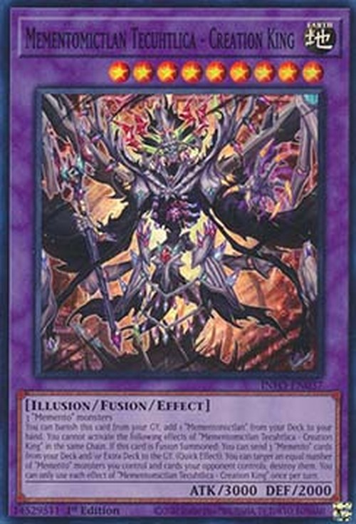 Yu-Gi-Oh! INFO Mementomictlan Tecuhtlica - Creation King