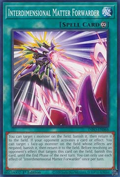 Yu-Gi-Oh! INFO Interdimensional Matter Forwarder