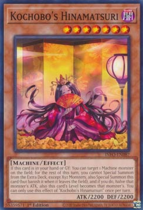 Yu-Gi-Oh! INFO Kochobo's Hinamatsuri