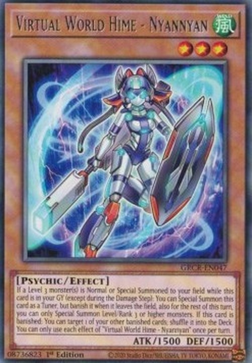 Yu-Gi-Oh! GRCR Virtual World Hime - Nyannyan