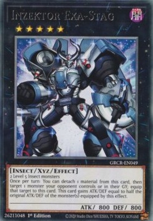 Yu-Gi-Oh! GRCR Inzektor Exa-Stag
