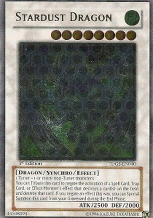 Yu-Gi-Oh! TDGS Stardust Dragon (V.4 - Ultimate Rare)