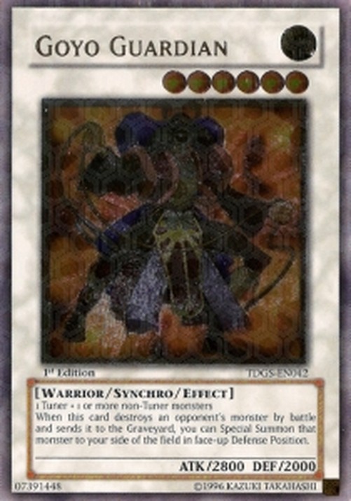 Yu-Gi-Oh! TDGS Goyo Guardian (V.2 - Ultimate Rare)