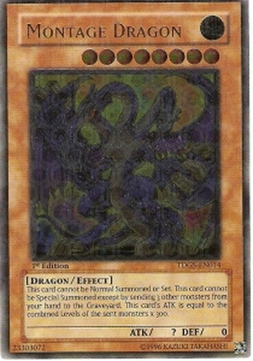 Yu-Gi-Oh! TDGS Montage Dragon (V.2 - Ultimate Rare)