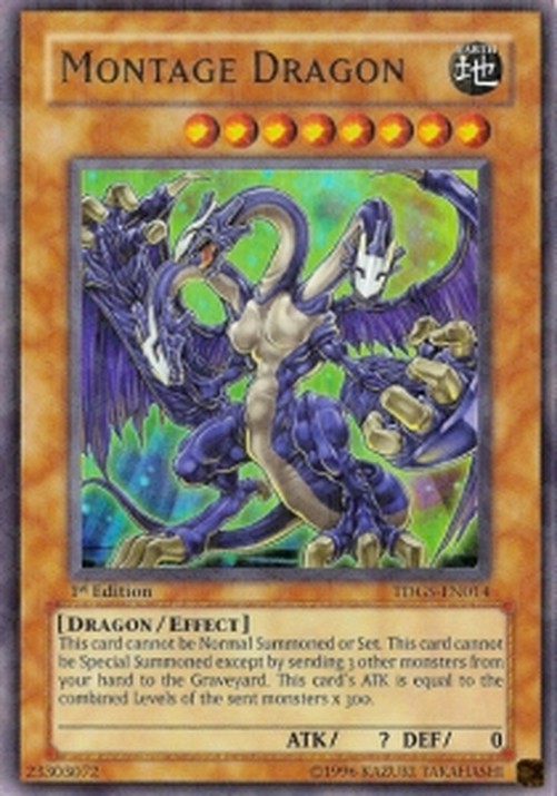 Yu-Gi-Oh! TDGS Montage Dragon (V.1 - Ultra Rare)