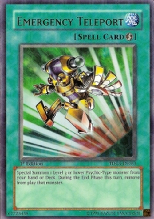 Yu-Gi-Oh! TDGS Emergency Teleport (V.1 - Ultra Rare)