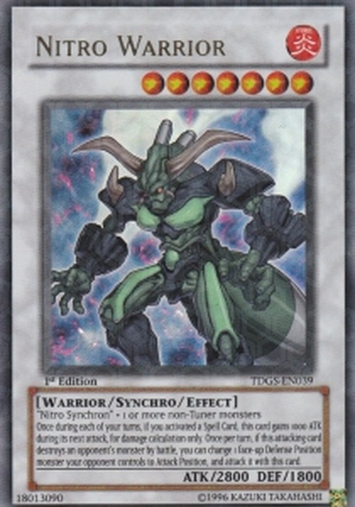 Yu-Gi-Oh! TDGS Nitro Warrior (V.1 - Ultra Rare)