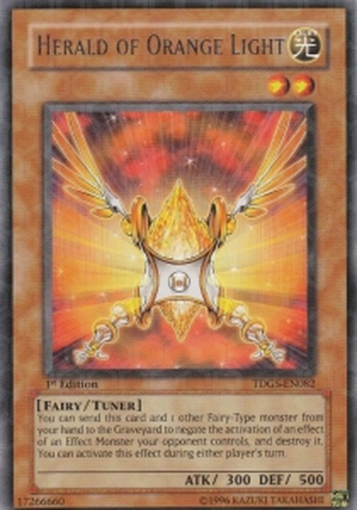Yu-Gi-Oh! TDGS Herald of Orange Light
