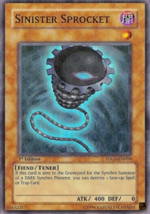 Yu-Gi-Oh! TDGS Sinister Sprocket