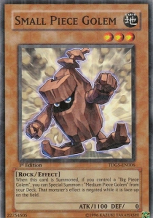 Yu-Gi-Oh! TDGS Small Piece Golem