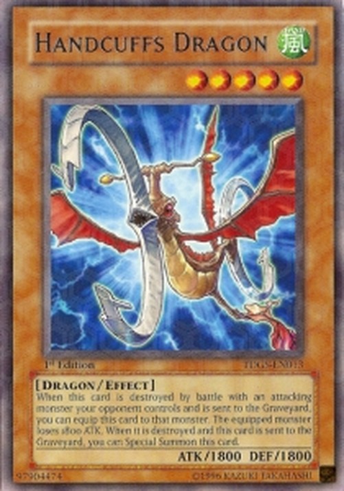 Yu-Gi-Oh! TDGS Handcuffs Dragon