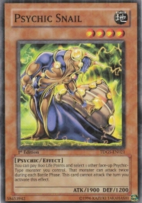 Yu-Gi-Oh! TDGS Psychic Snail