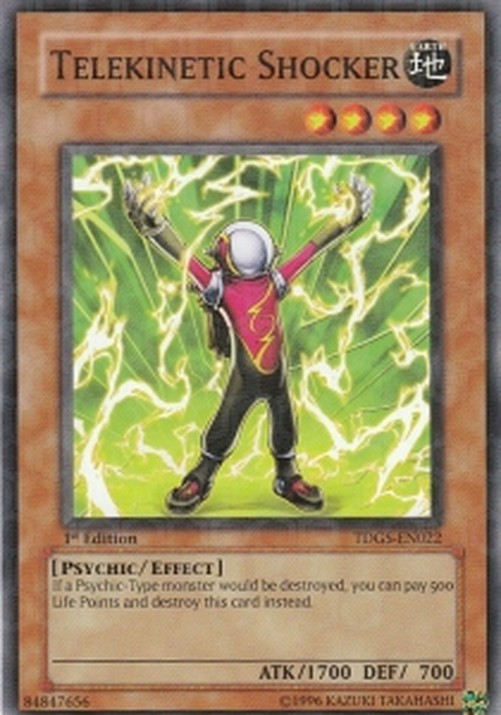 Yu-Gi-Oh! TDGS Telekinetic Shocker