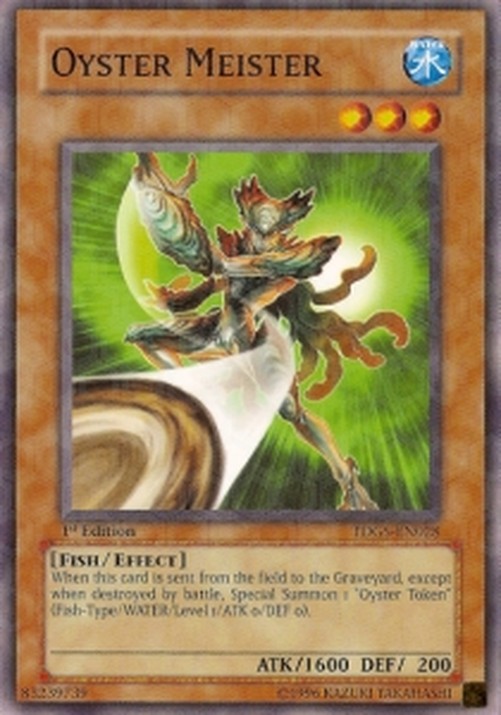 Yu-Gi-Oh! TDGS Oyster Meister