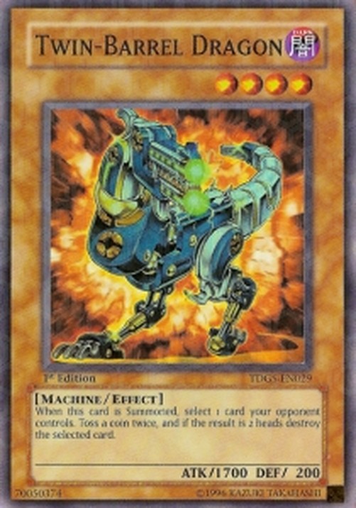 Yu-Gi-Oh! TDGS Twin-Barrel Dragon