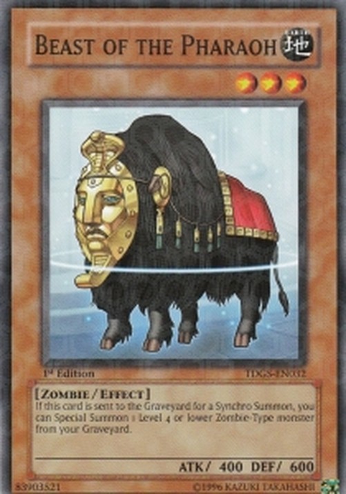 Yu-Gi-Oh! TDGS Beast of the Pharaoh