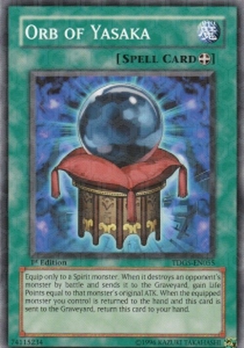 Yu-Gi-Oh! TDGS Orb of Yasaka