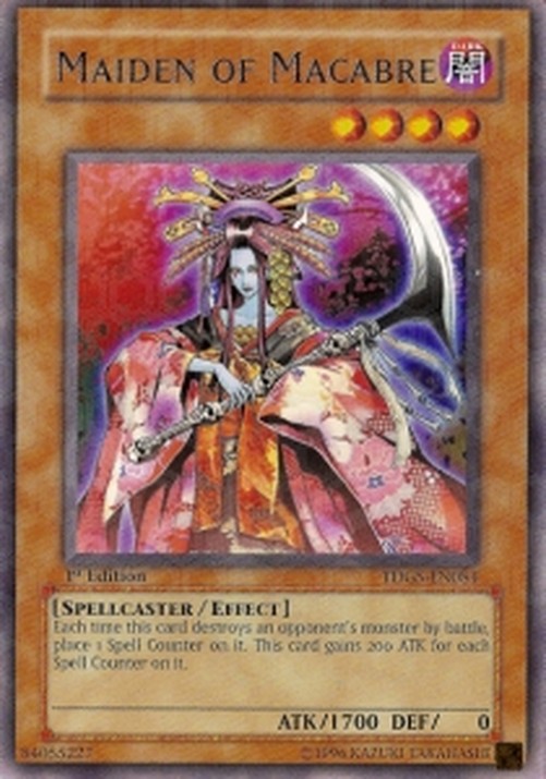 Yu-Gi-Oh! TDGS Maiden of Macabre
