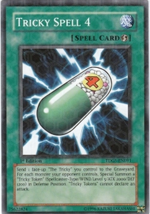 Yu-Gi-Oh! TDGS Tricky Spell 4