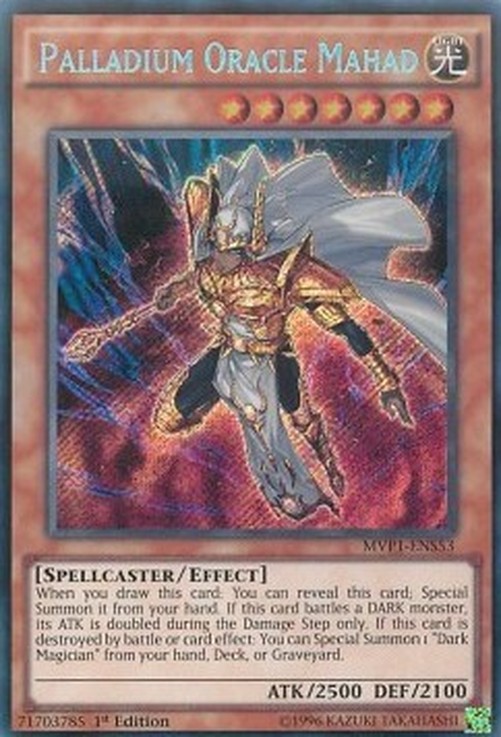 Yu-Gi-Oh! MVP1 Palladium Oracle Mahad (V.3 - Secret Rare)