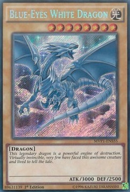 Yu-Gi-Oh! MVP1 Blue-Eyes White Dragon (V.5 - Secret Rare)
