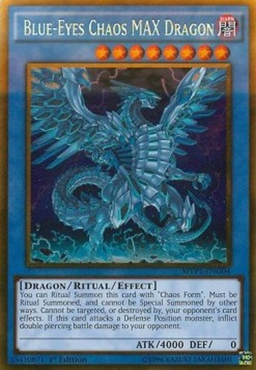 Yu-Gi-Oh! MVP1 Blue-Eyes Chaos MAX Dragon (V.2 - Gold Rare)