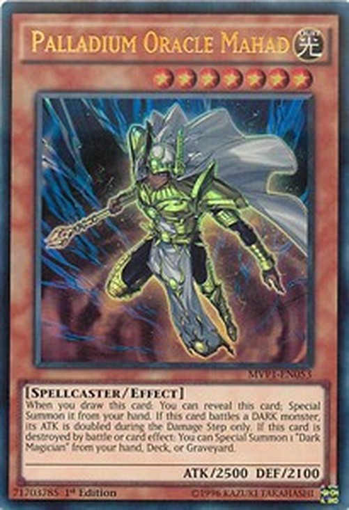 Yu-Gi-Oh! MVP1 Palladium Oracle Mahad (V.1 - Ultra Rare)