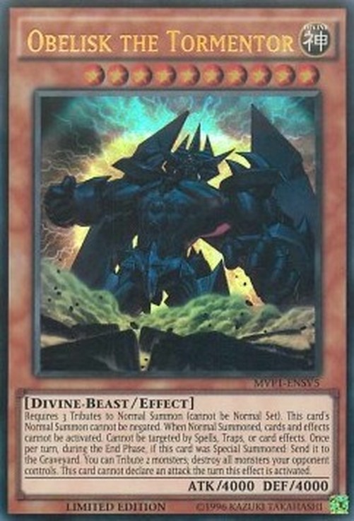 Yu-Gi-Oh! MVP1 Obelisk the Tormentor (V.3 - Ultra Rare)