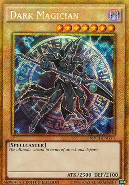 Yu-Gi-Oh! MVP1 Dark Magician (V.3 - Gold Secret Rare)