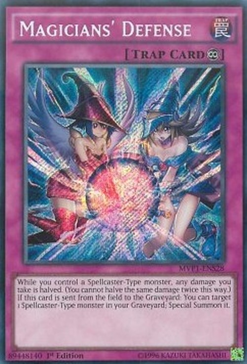Yu-Gi-Oh! MVP1 Magicians' Defense (V.3 - Secret Rare)