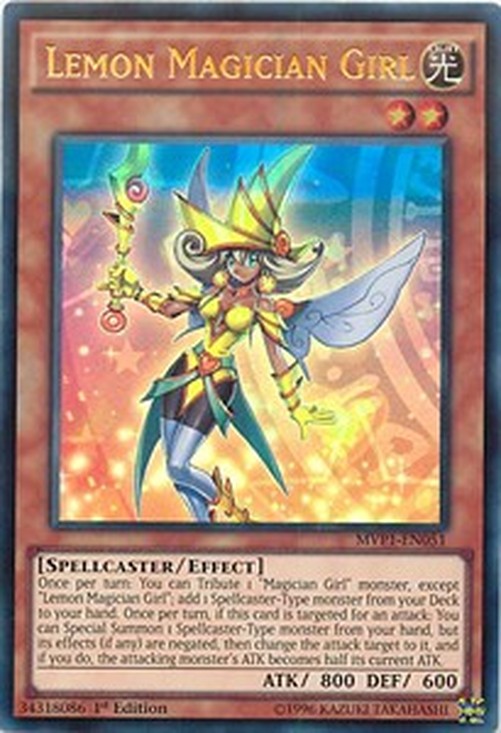 Yu-Gi-Oh! MVP1 Lemon Magician Girl (V.1 - Ultra Rare)