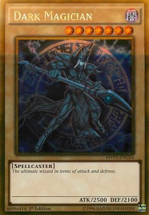 Yu-Gi-Oh! MVP1 Dark Magician (V.2 - Gold Rare)
