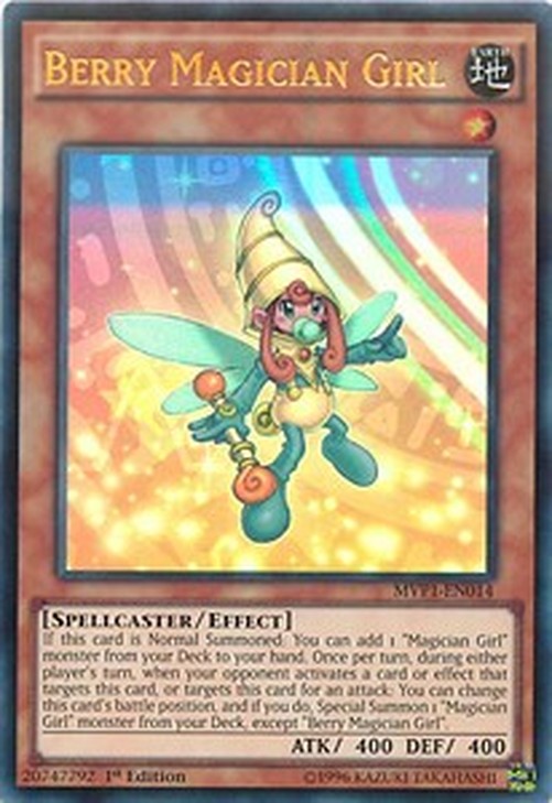 Yu-Gi-Oh! MVP1 Berry Magician Girl (V.1 - Ultra Rare)