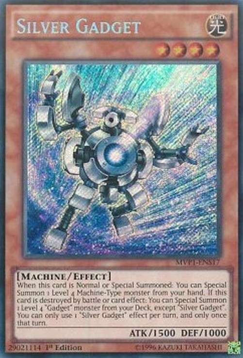 Yu-Gi-Oh! MVP1 Silver Gadget (V.3 - Secret Rare)