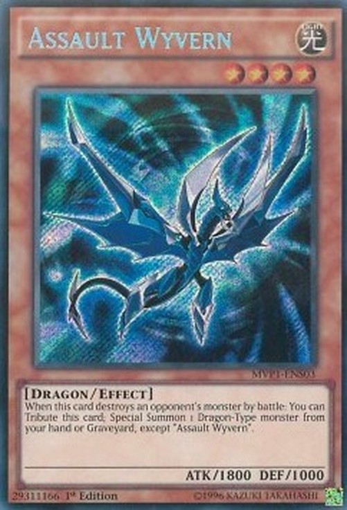 Yu-Gi-Oh! MVP1 Assault Wyvern (V.3 - Secret Rare)