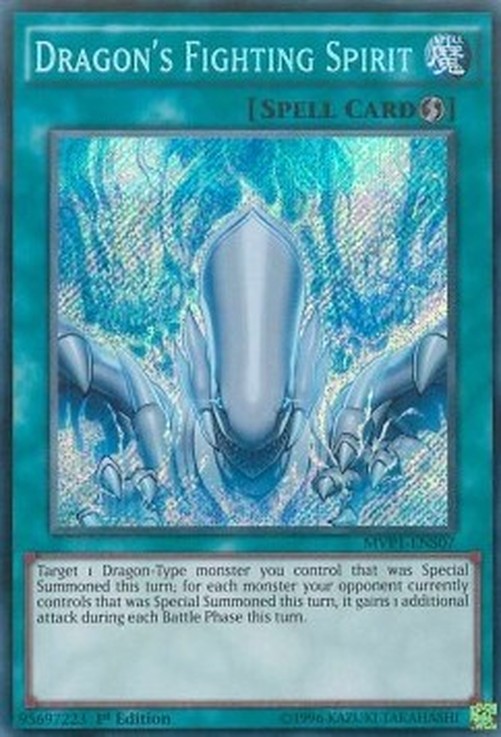 Yu-Gi-Oh! MVP1 Dragon's Fighting Spirit (V.3 - Secret Rare)