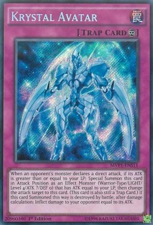 Yu-Gi-Oh! MVP1 Krystal Avatar (V.3 - Secret Rare)