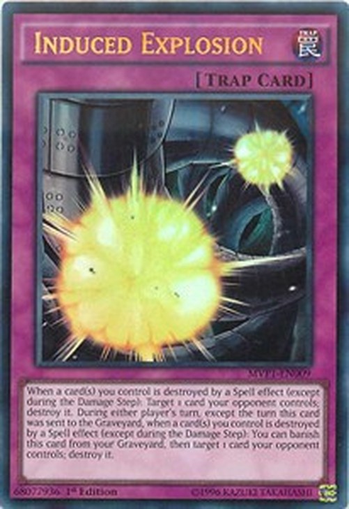 Yu-Gi-Oh! MVP1 Induced Explosion (V.1 - Ultra Rare)